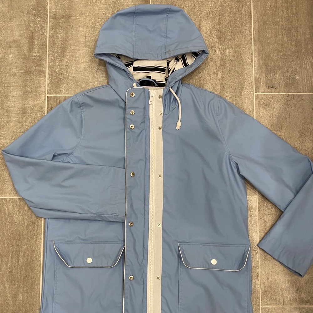 Baby blue rain jacket - Picture 3 of 4